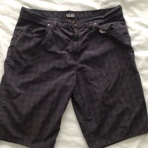Vans Casual Shorts 34 • Dark Charcoal